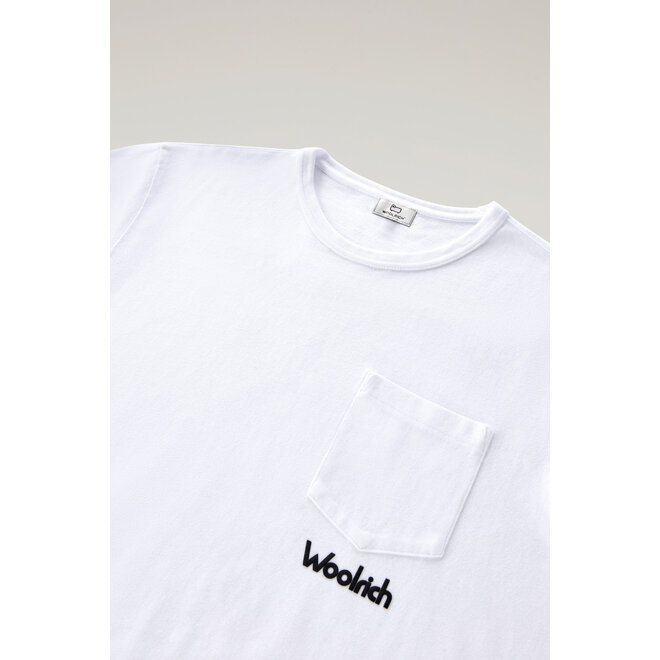 Woolrich Heren Trail T-Shirt Bright White