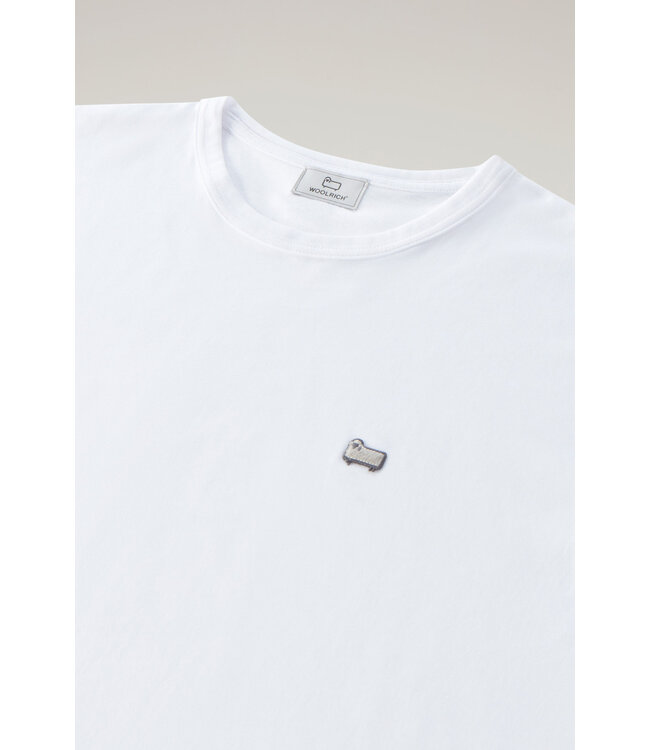 Woolrich Woolrich Heren Sheep Tee Bright White