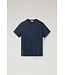 Woolrich Woolrich Heren Sheep Tee Melton Blue