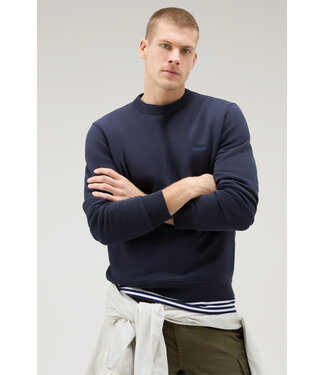 Woolrich Woolrich Heren Logo Script Crewneck