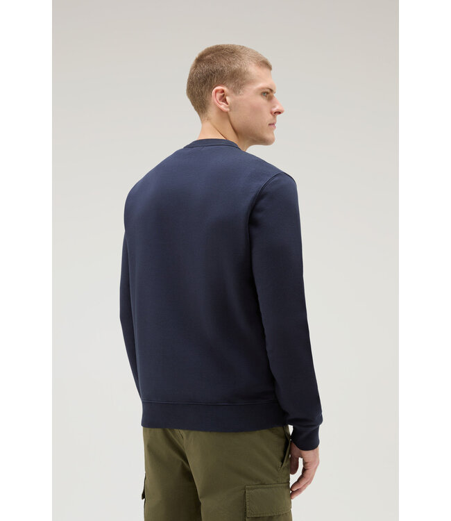 Woolrich Woolrich Heren Logo Script Crewneck