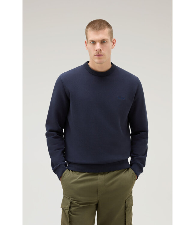 Woolrich Woolrich Heren Logo Script Crewneck