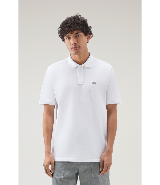 Woolrich Woolrich Heren Classic American Polo Bright White