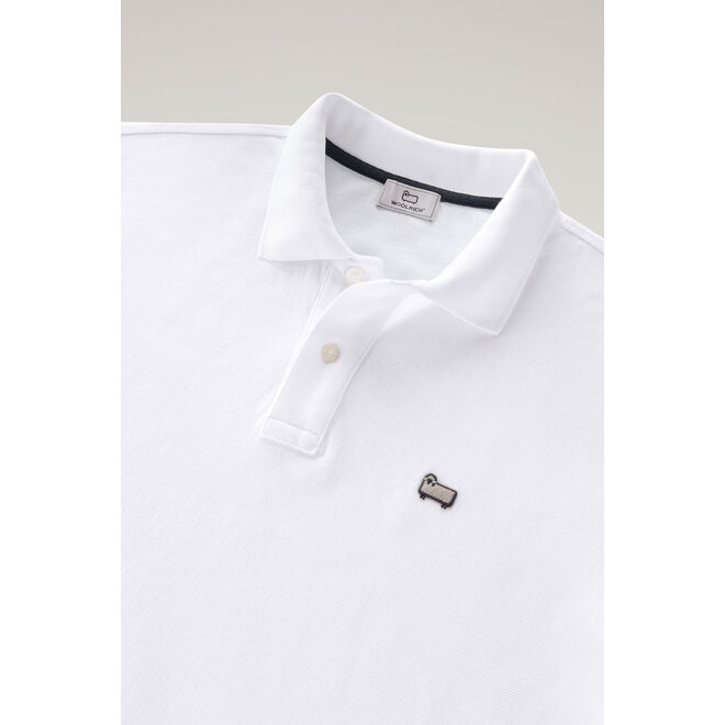 Woolrich Heren Classic American Polo Bright White