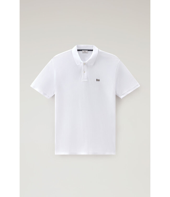 Woolrich Woolrich Heren Classic American Polo Bright White
