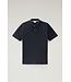 Woolrich Woolrich Heren Classic American Polo Melton Blue