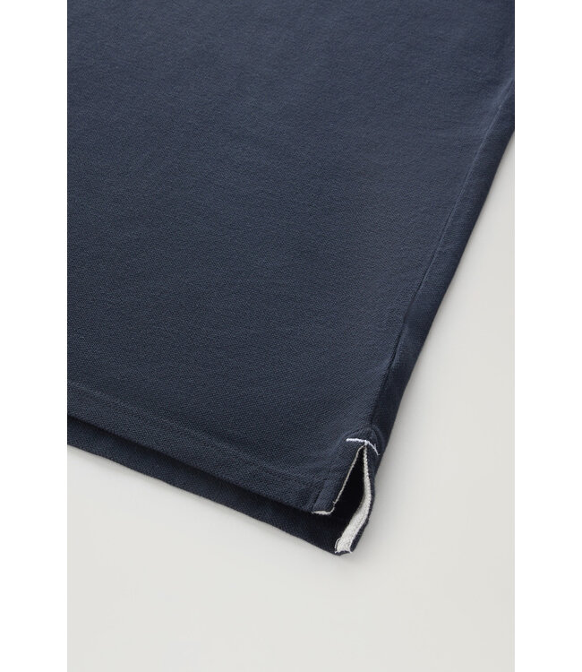 Woolrich Woolrich Heren Classic American Polo Melton Blue