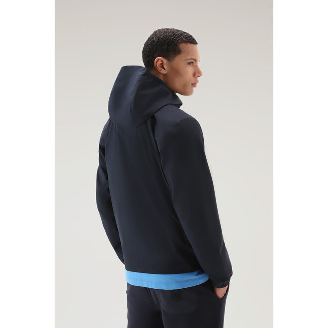 Woolrich Heren Pacific Two Layers Jacket Melton Blue