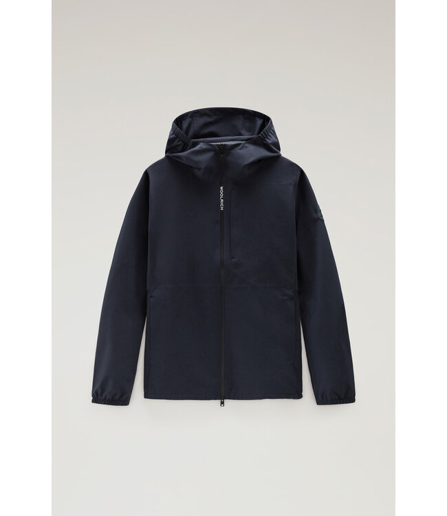 Woolrich Woolrich Heren Pacific Two Layers Jacket Melton Blue