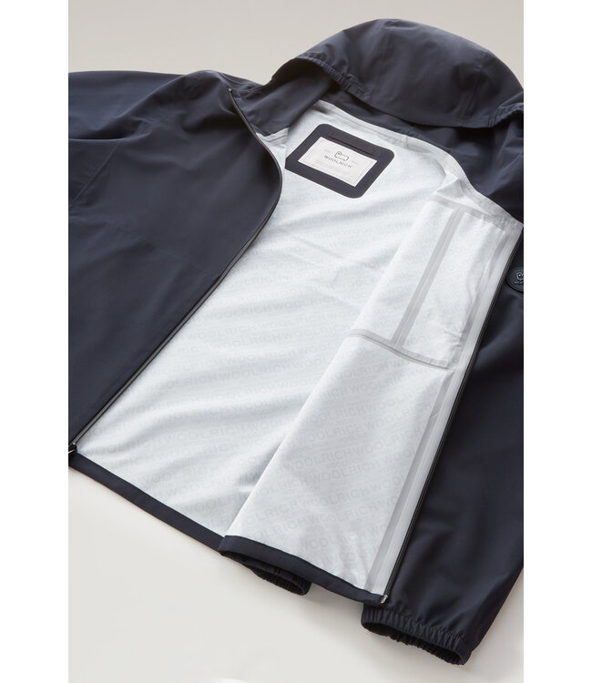 Woolrich Woolrich Heren Pacific Two Layers Jacket Melton Blue