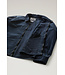 Woolrich Woolrich Heren Gabardine Overshirt Melton Blue