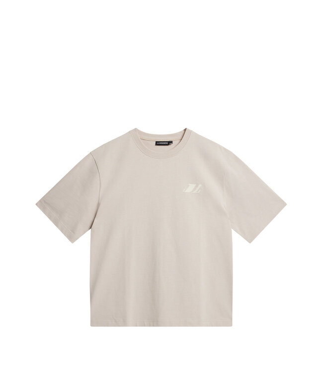 J. Lindeberg J.lindeberg Men Cameron Loose Tee Moonbeam