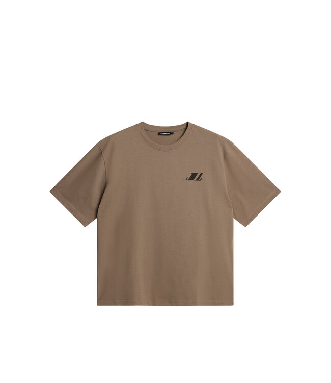J. Lindeberg J.lindeberg Men Cameron Loose Tee Walnut
