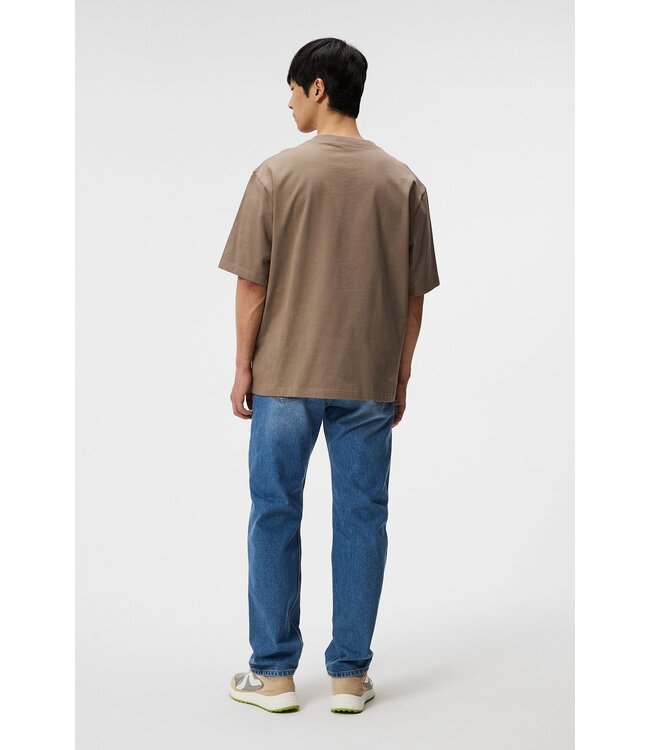 J. Lindeberg J.lindeberg Men Cameron Loose Tee Walnut