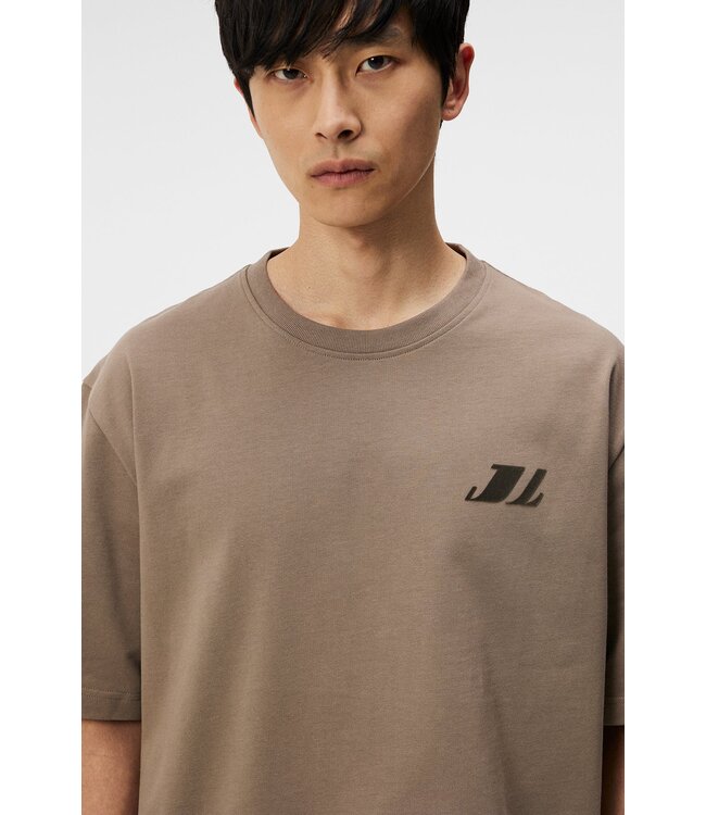 J. Lindeberg J.lindeberg Men Cameron Loose Tee Walnut