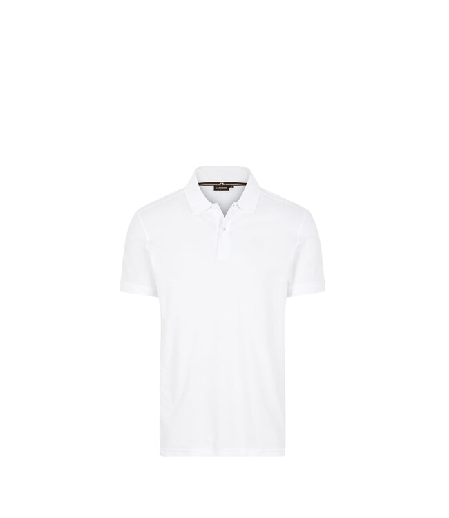 J. Lindeberg J.lindeberg Men Troy St Pique Polo Shirt White