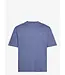 J. Lindeberg J.lindeberg Men Hale Logo Patch T-shirt Bijou Blue