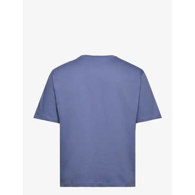 J.lindeberg Men Hale Logo Patch T-shirt Bijou Blue