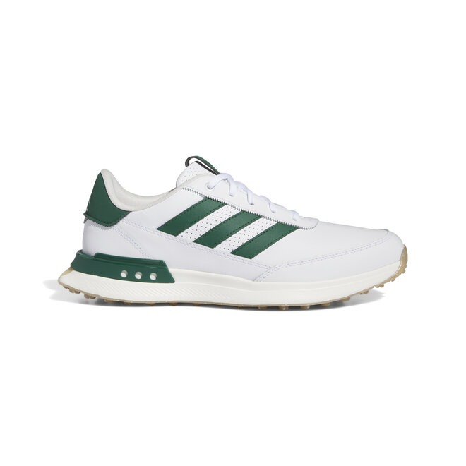 Adidas Heren S2G SL Leer Golfschoen Wit Groen