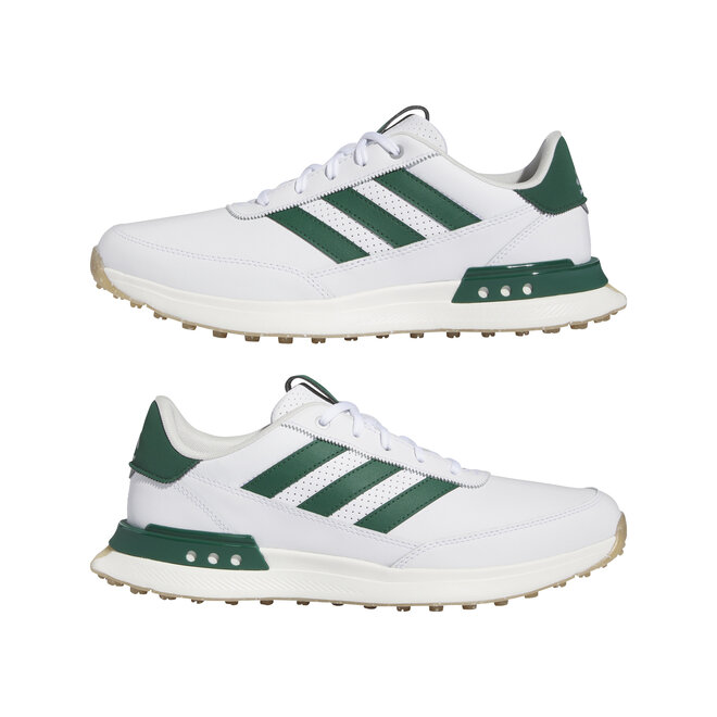 Adidas Heren S2G SL Leer Golfschoen Wit Groen