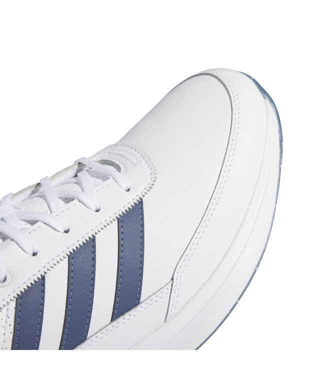 Adidas Adidas Heren S2G SL Leer Golfschoen Wit Blauw Streep