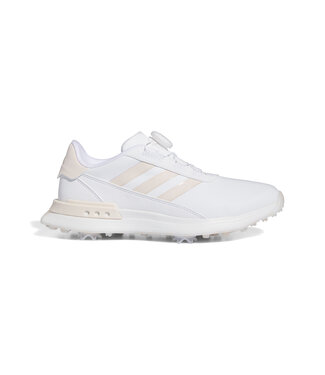 Adidas Adidas Dames S2G BOA Golfschoen Wit Zalm Streep