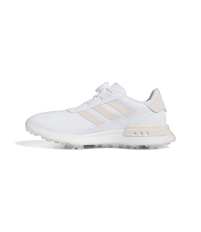 Adidas Adidas Dames S2G BOA Golfschoen Wit Zalm Streep