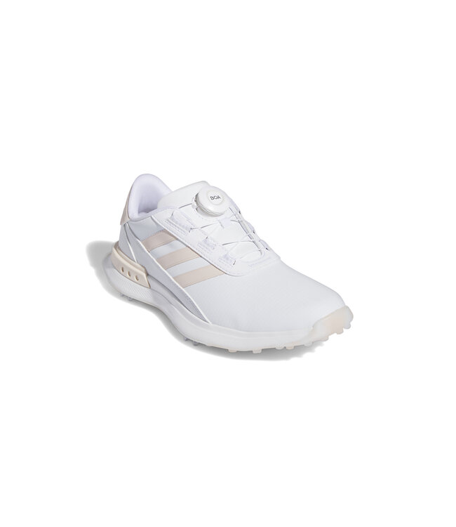 Adidas Adidas Dames S2G BOA Golfschoen Wit Zalm Streep