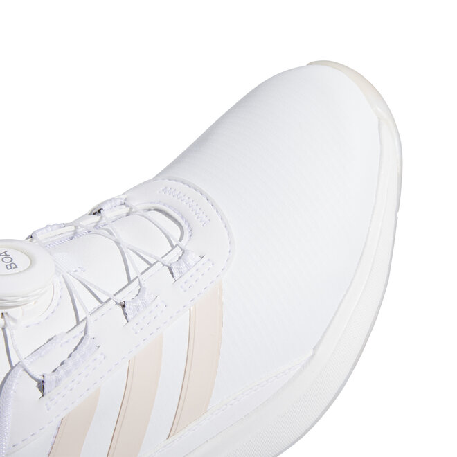 Adidas Dames S2G BOA Golfschoen Wit Zalm Streep