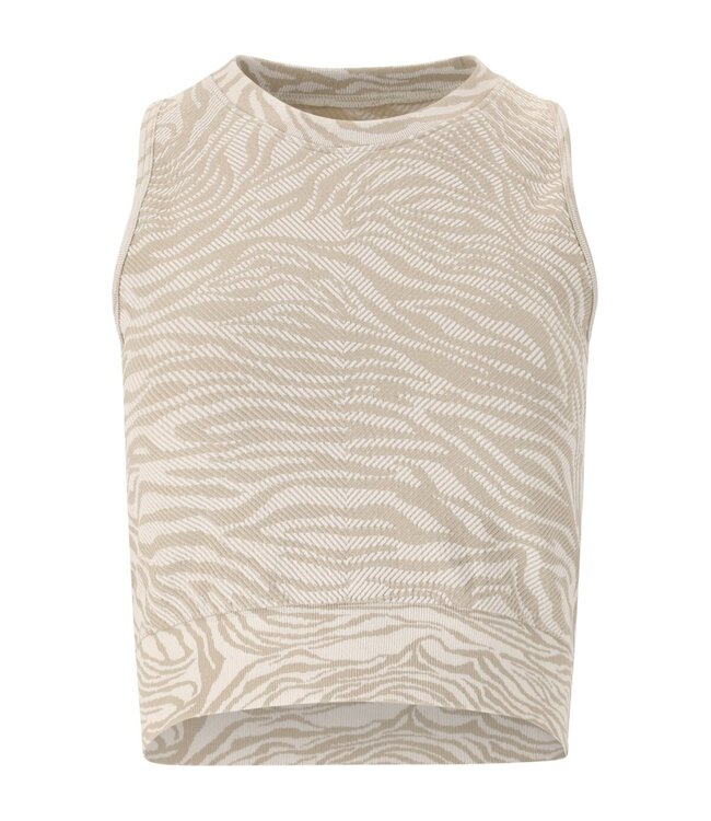 Athlecia Athlecia Ralphine Seamless Top Print Beige