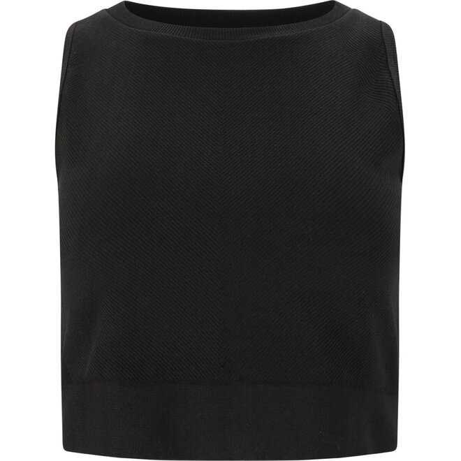 Athlecia Horigami W Seamless Crop Top Black