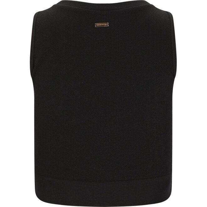 Athlecia Horigami W Seamless Crop Top Black