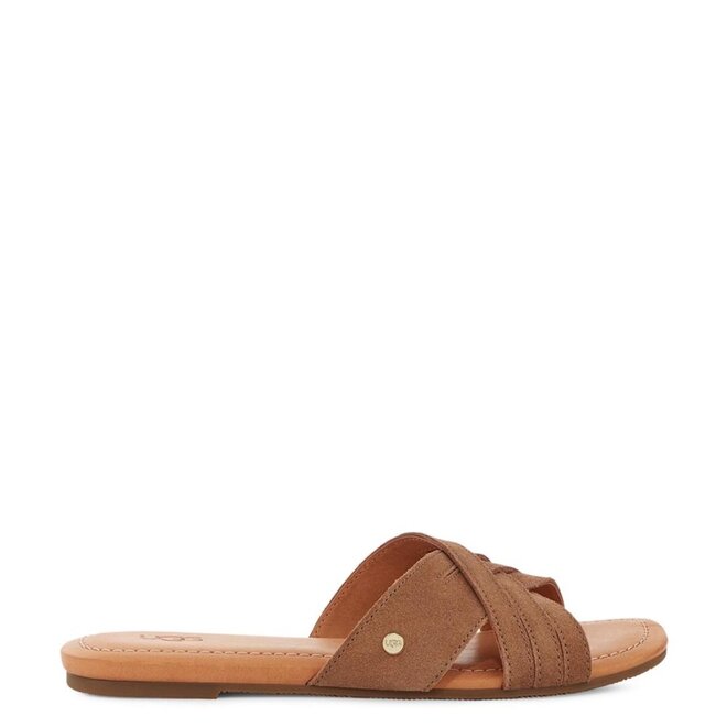 UGG Dames Kenleigh Slide Chestnut