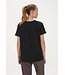 Athlecia Athlecia Lizzy W Slub S/S Tee Black Melange