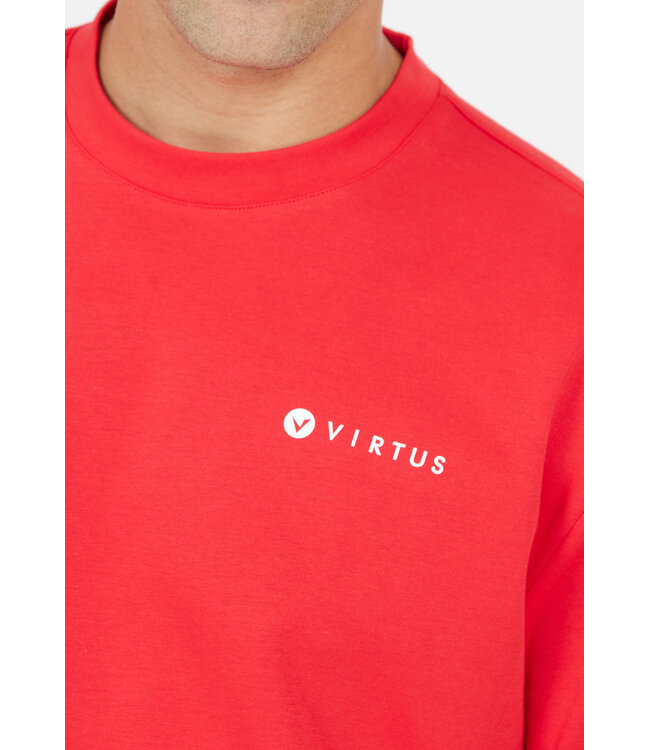 Athlecia Virtus Dereck M S/S Tee Tomato