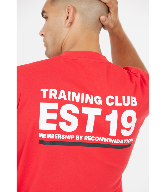 Athlecia Virtus Dereck M S/S Tee Tomato