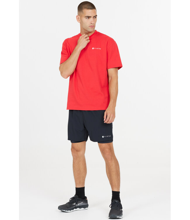 Athlecia Virtus Dereck M S/S Tee Tomato