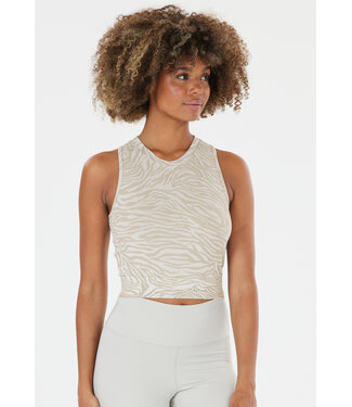 Athlecia Athlecia Ralphine Seamless Top Print Beige