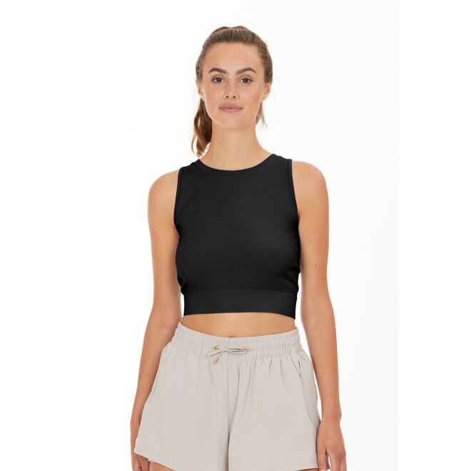 Athlecia Horigami W Seamless Crop Top Black