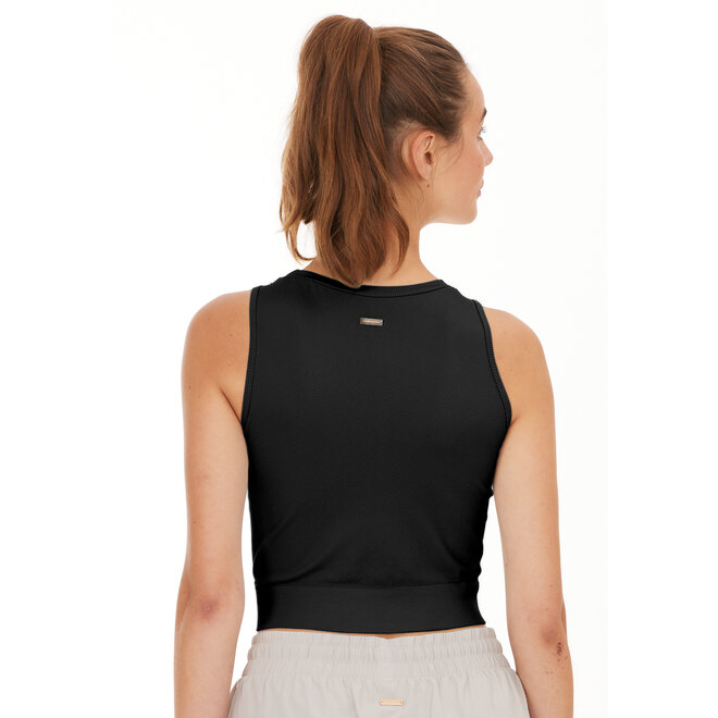 Athlecia Horigami W Seamless Crop Top Black