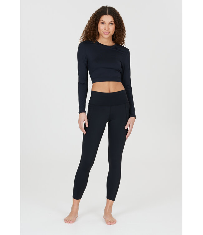 Athlecia Athlecia Marianne W Cropped L/S Tee Black