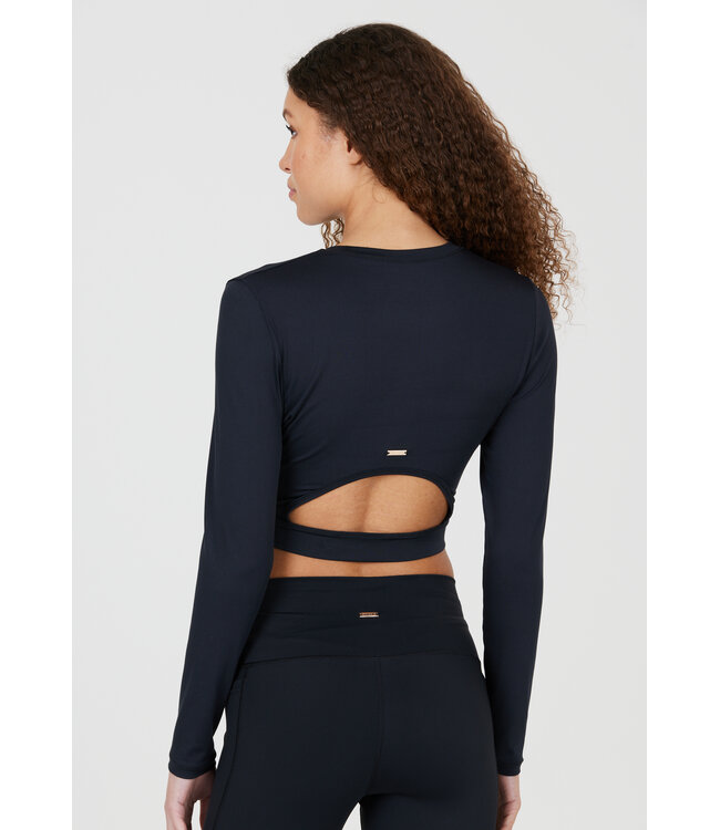 Athlecia Athlecia Marianne W Cropped L/S Tee Black
