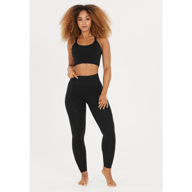 Athlecia Nagar Womens Seamless Tights Black