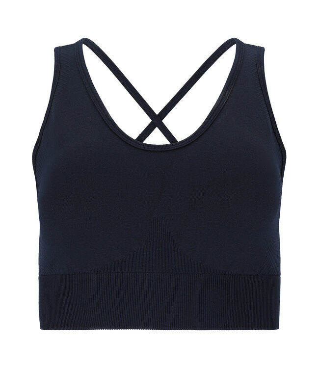 Athlecia Athlecia Balance Woman Seamless Sport Bra Dark Blue