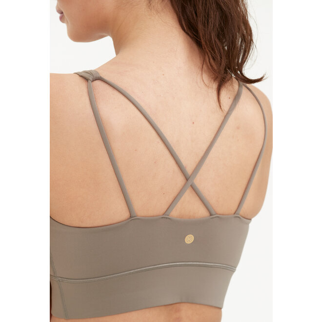 Athlecia Woman Gaby Sports Bra Driftwood