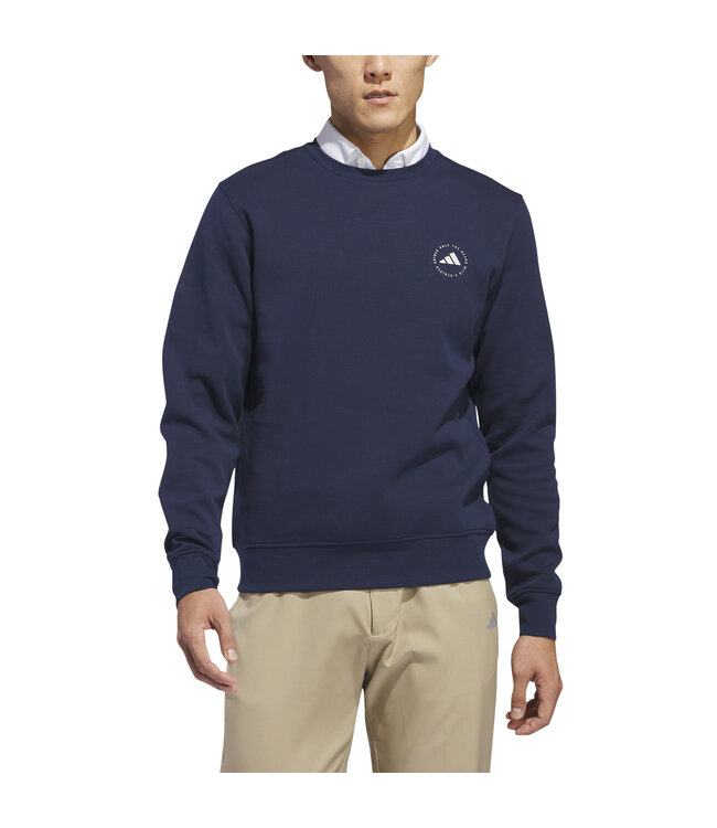 Adidas Adidas Golf Crew Neck Sweater Navy
