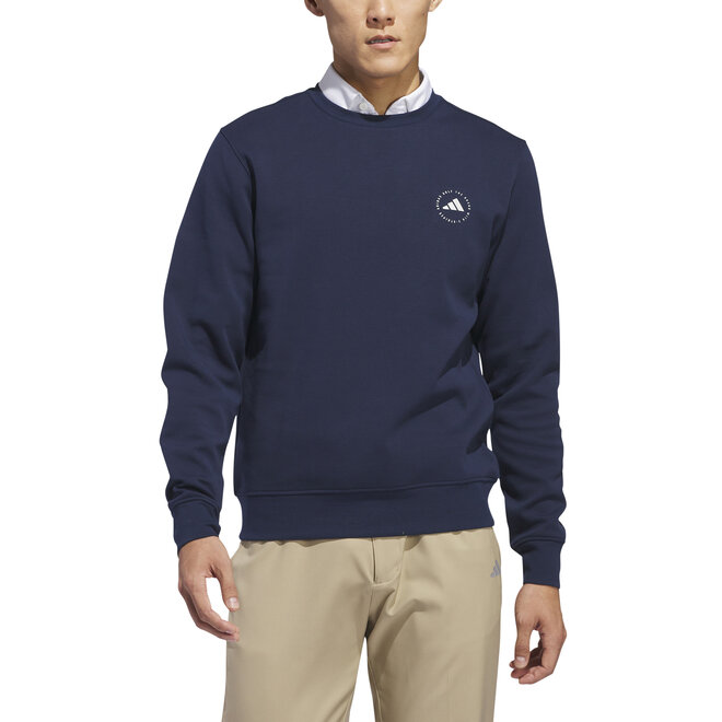 Adidas Golf Crew Neck Sweater Navy