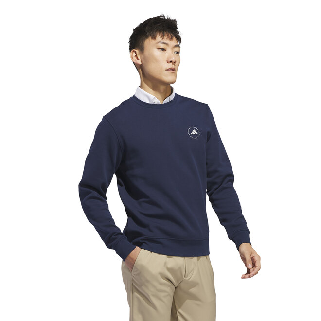 Adidas Golf Crew Neck Sweater Navy