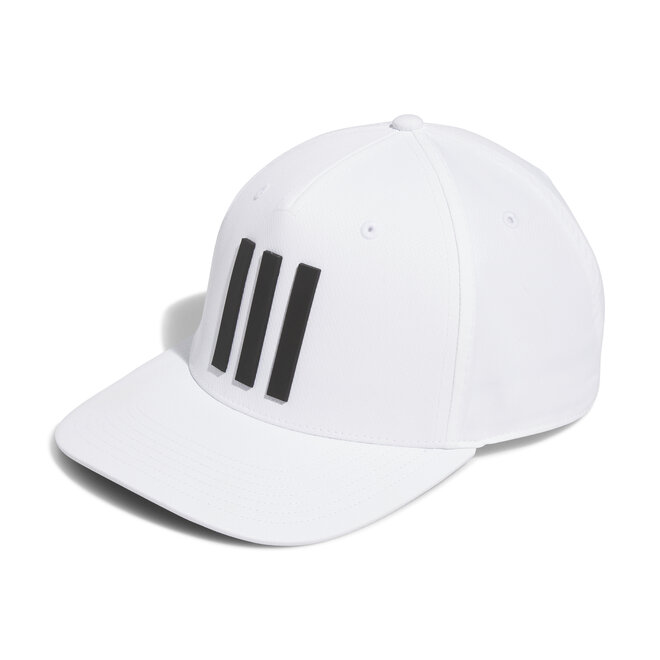 Adidas Tour Hat 3 Stripe White