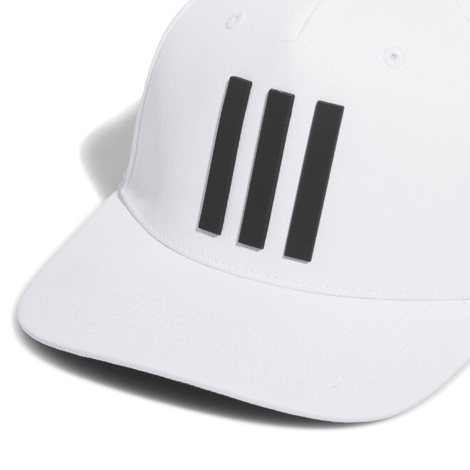 Adidas Tour Hat 3 Stripe White